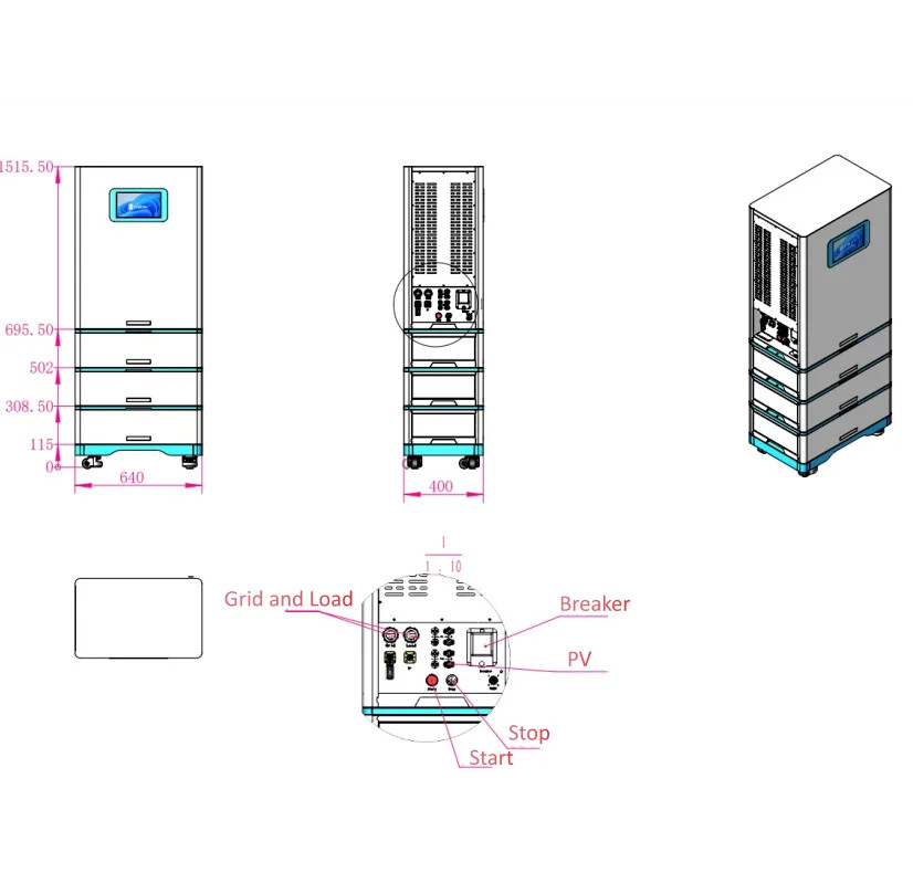 Pinsheng customized 3 Phase Three Phases 10kva 20kwh Grid Tie High Voltage Lithium Ion Battery for Commercial Use