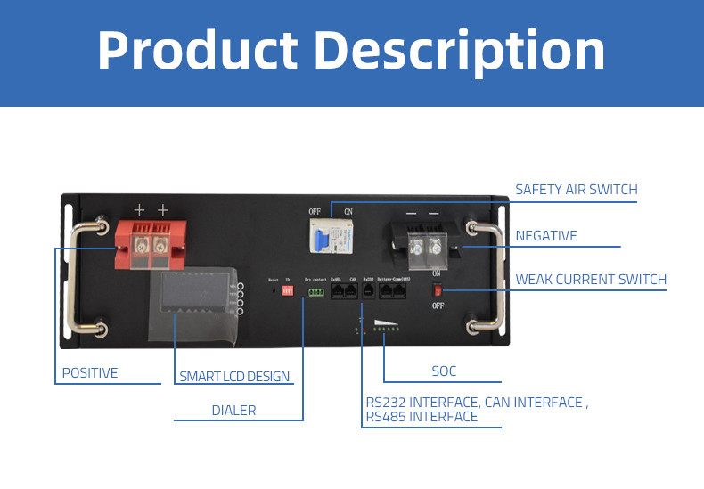 Pinsheng CE Approved 48V 10KWH 20KWH 30KWH 40KWH Solar Inverter Battery 51.2V Stackable LiFePO4 Energy Storage Battery