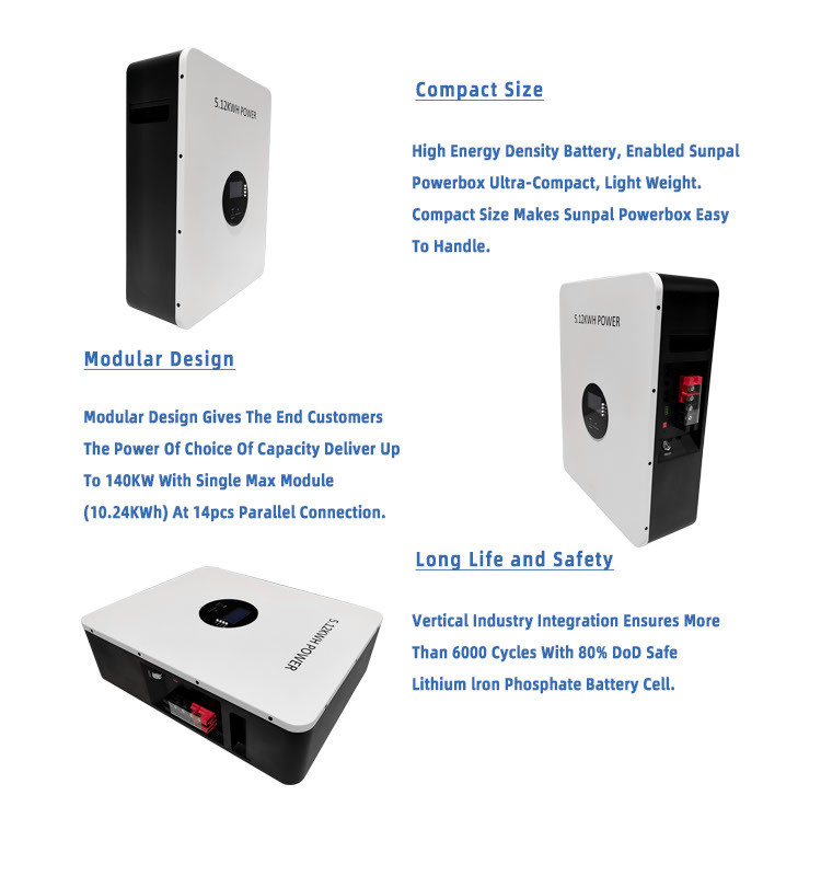 Pinsheng new design Wall Mounted Lithium Ion Battery 48V 100Ah 200ah 5Kwh 10Kwh Powerwall Lifepo4 Solar Energy Storage Batteries