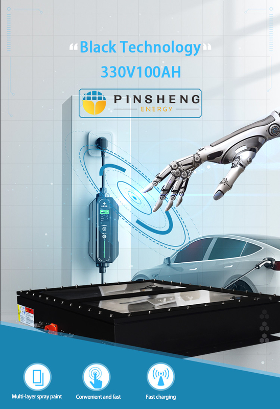 PINSHENG Electric Car Lithium Battery 600v 500v 400v 300v 350v Lithium Ion Battery Pack 50kwh 100kwh Ev Lifepo4 Battery Pack