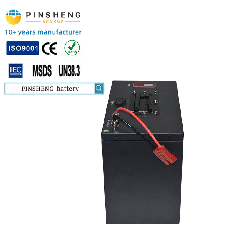 72V 50Ah Rechargeable Lithium Ion Battery with Smart BMS and 3-Year Warranty for Electric Scooters
