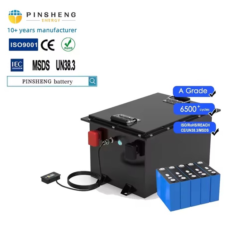 Custom Lifepo4 Lithium Ion Battery Pack 72V 105Ah with Smart BMS for Electric Golf Carts