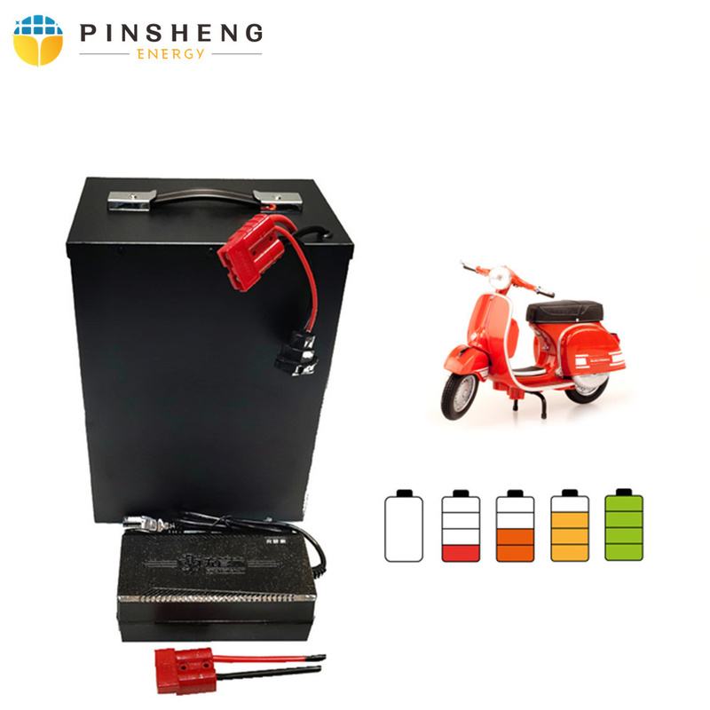 PINSHENG ENERGY 72V 30AH Lithium Ion Battery Pack with 5 Years Warranty Compact 300*220*170MM Size and 84V Charging Cut-off Voltage
