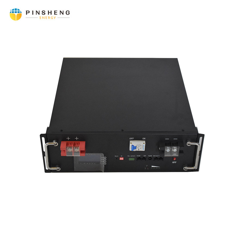 PINSHENG Factory Direct Sale IP54 IP64 IP65 LiFePO4 Battery Pack 48V 100Ah Lithium Iron Phosphate Battery for Solar System Home Energy Storage