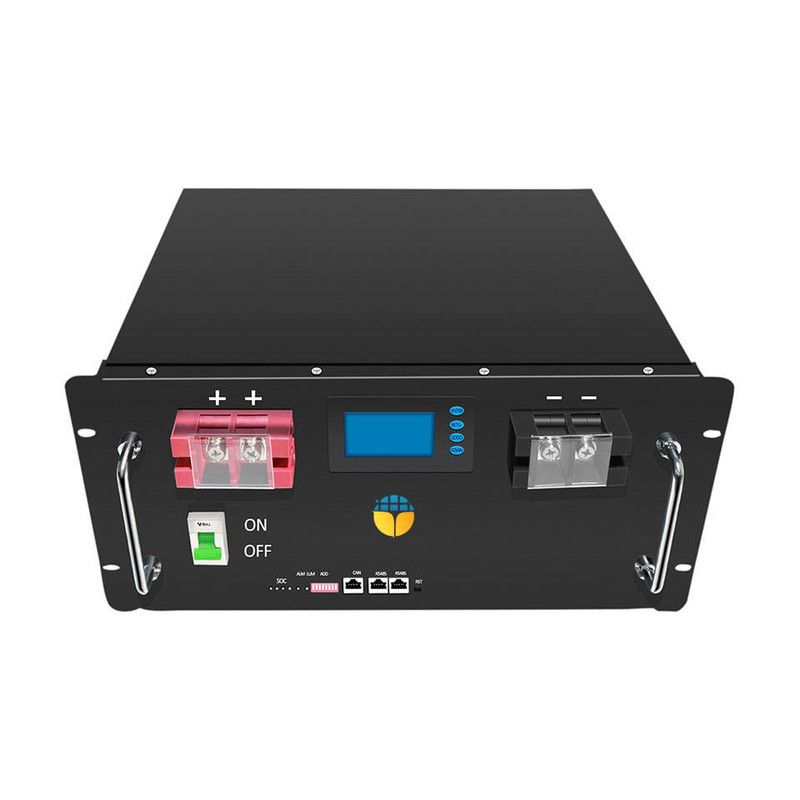 48V 200Ah LiFePO4 Battery with 6000 Times Cycle Life 51.2V 5KWh Solar Energy Storage Lithium Ion Battery
