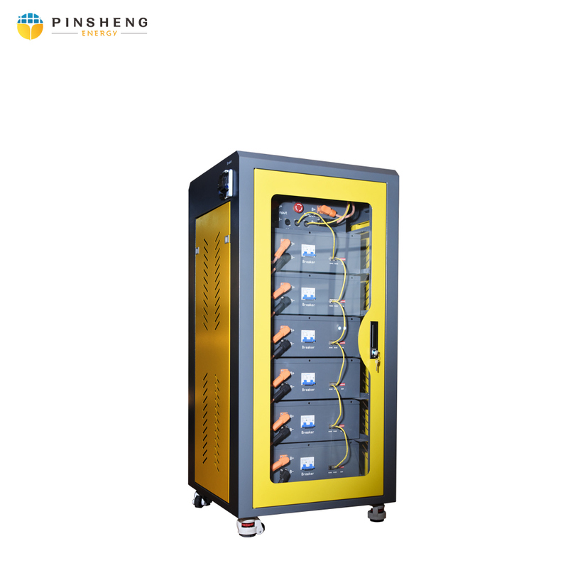 PINSHENG 100kWh 215kWh Lithium Battery Power Storage Energy Container System with 51.2V System Voltage for Factory Use Solar Power Battery System