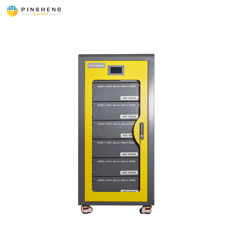 PINSHENG 100kWh 215kWh Lithium Battery Power Storage Energy Container System with 51.2V System Voltage for Factory Use Solar Power Battery System