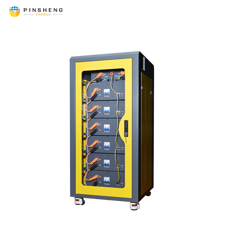 PINSHENG 100kWh 215kWh Lithium Battery Power Storage Energy Container System with 51.2V System Voltage for Factory Use Solar Power Battery System