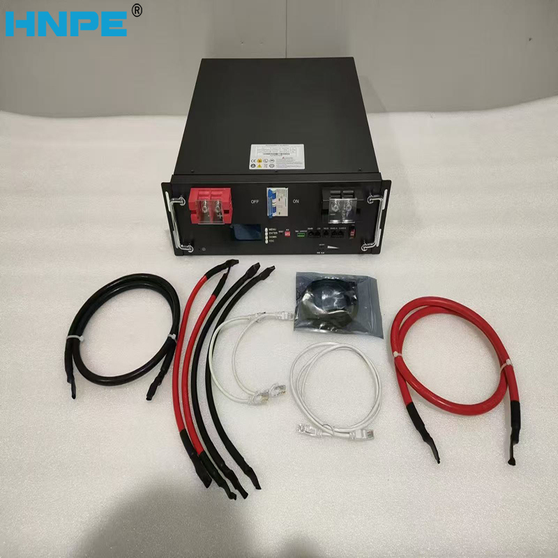 HNPE Eco Worthy 5KWh 48V 100AH Off Grid LiFePO4 Battery Pack with IP54-IP65 Protection and 3-Year Warranty for Home Energy Storage