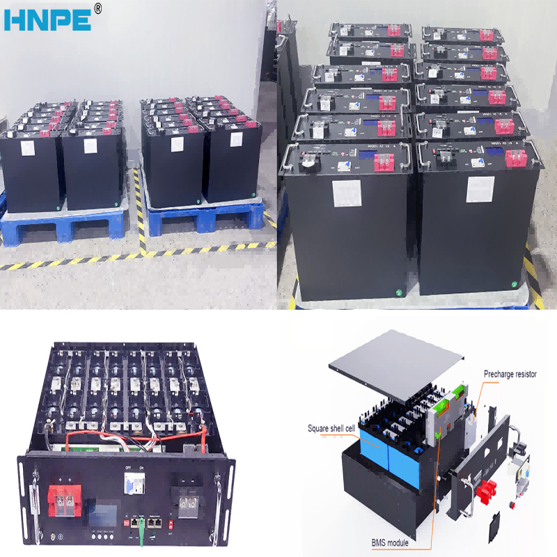 LiFePO4 Battery 48V 100Ah Home Energy Storage Battery System 5KWH 15KWH 20KWH Stackable Deep Cycle
