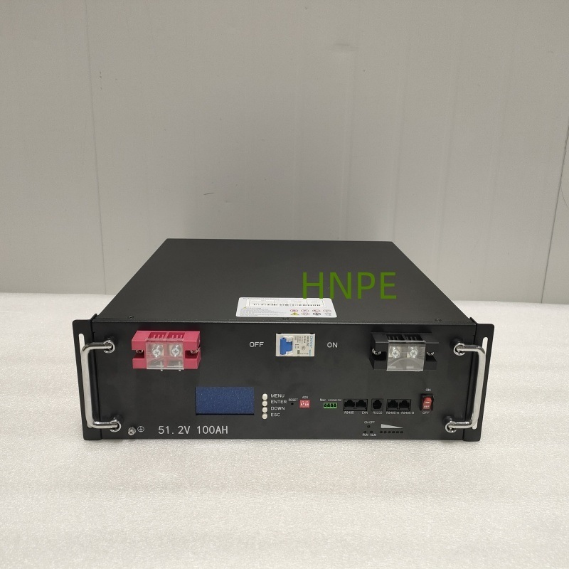 HNPE 51.2V 10KWH Lifepo4 Battery Pack with 6000 Cycle Life for Solar Home Energy Storage System