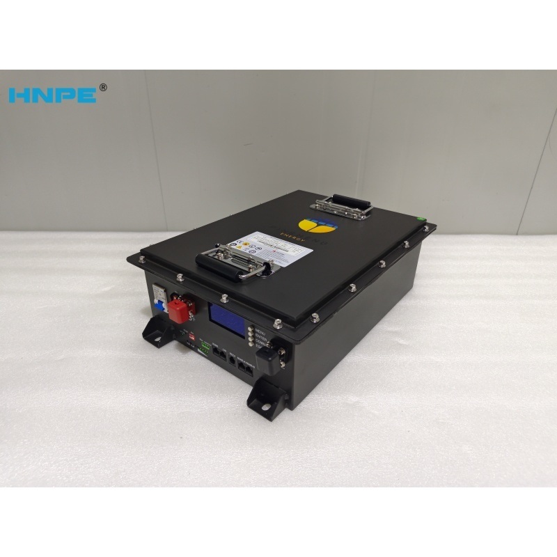 HNPE CE High Quality LiFePO4 Lithium Battery 25.6V 100AH Rack Mounted Solar Energy Storage Battery with 0-55°C Operating Temperature