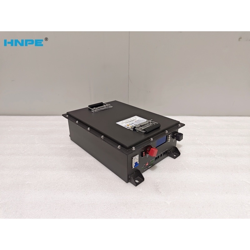 HNPE CE High Quality LiFePO4 Lithium Battery 25.6V 100AH Rack Mounted Solar Energy Storage Battery with 0-55°C Operating Temperature