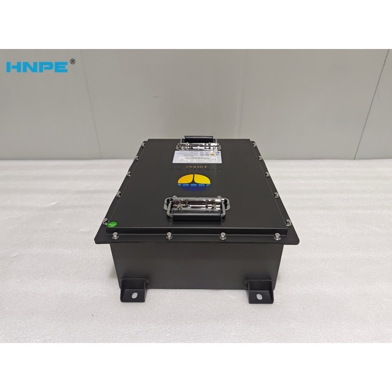 HNPE CE High Quality LiFePO4 Lithium Battery 25.6V 100AH Rack Mounted Solar Energy Storage Battery with 0-55°C Operating Temperature