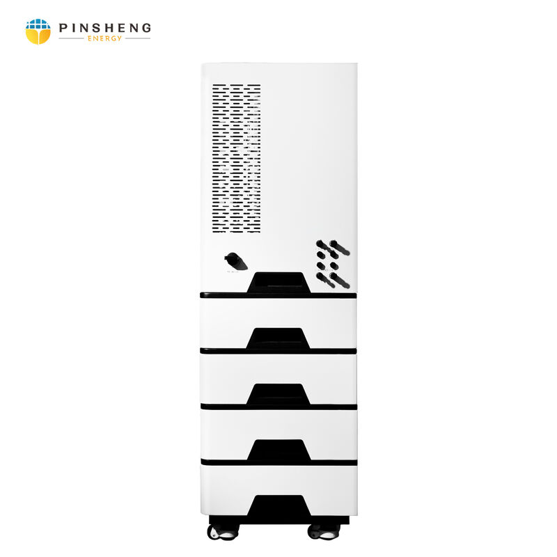 PINSHENG ENERGY Home Solar System 5KWh 10KWh Solar Energy Storage System Multifunction ESS Cabinet for Villa, Farm, Office