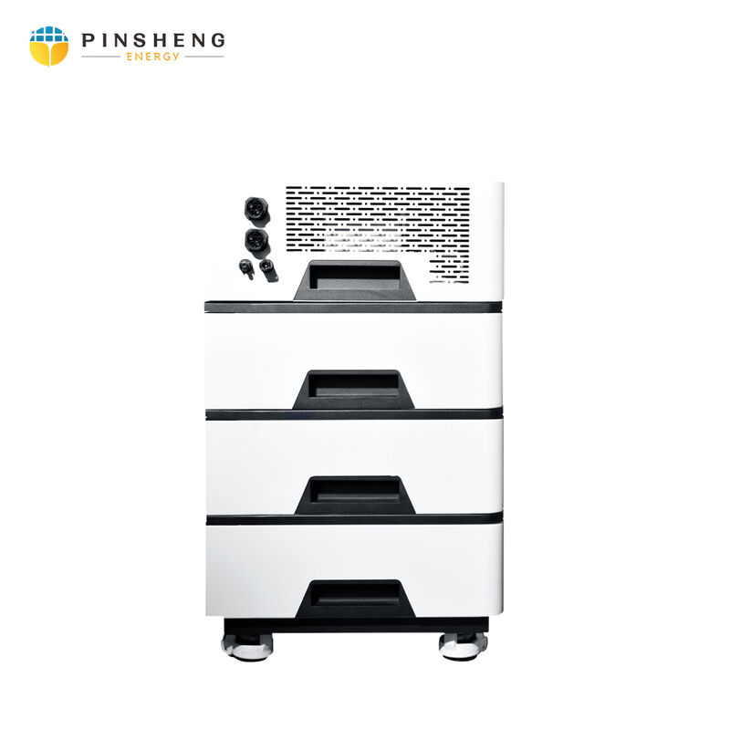 High Efficiency 10KW 20KW Complete Kit With bluetooth Hybrid Inverter Solar Energy Storage System Deep Cycle LiFePO4  Battery