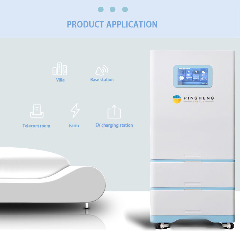 PINSHENG High Voltage 10Kw 20Kwh 25Kwh 30Kwh Battery Home Use All in One Inverter Hybrid Solar Energy System