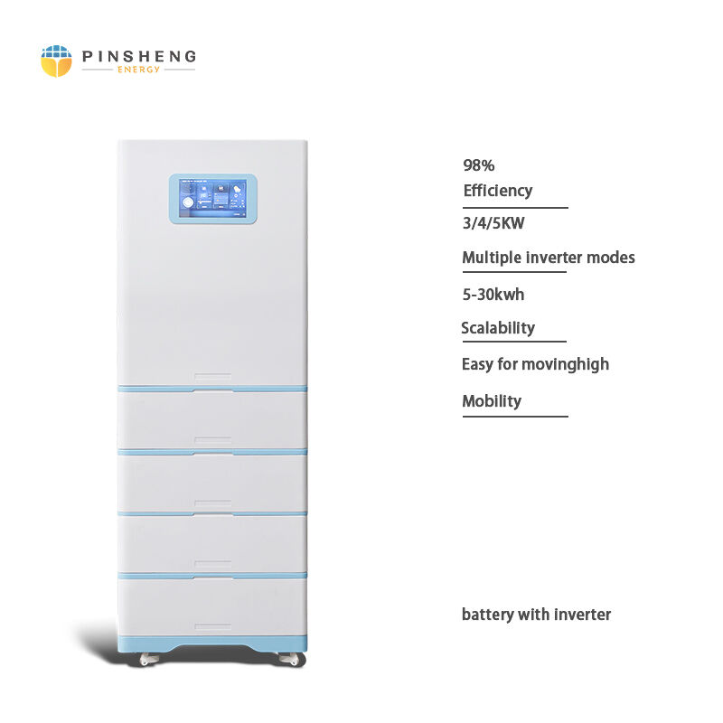 Wholesale Price Solar 48v 5120wh 10kwh ess All in One Stackable Lithium Battery  Includes Inverter Home Energy Storage System