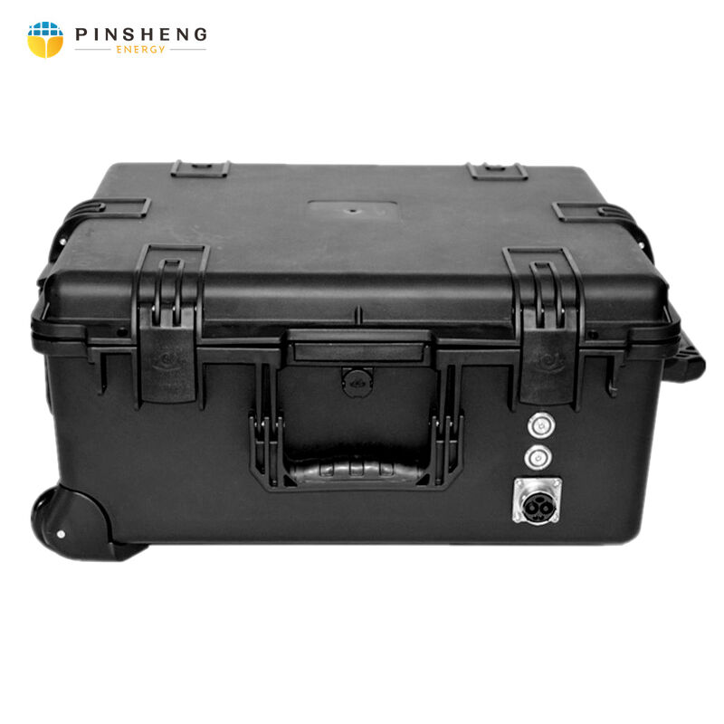 PINSHENG 115.2V 50Ah 1000W 110V 230V Tragbare Power Station Outdoor Camping Solar Generator Battery Portable Solar Power Station