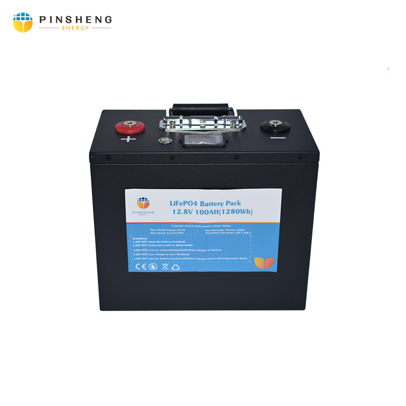 PINSHENG Lithium Ion Battery Lithium Cell 12V 100AH Pack For Home Solar Storage
