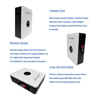 Long Cycle Life LifePO4 Lithium Battery with Overcharge Protection
