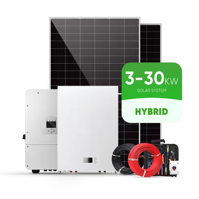 100kw Inverter Commercial Systems Storage Pv Sets Power Complete Kit Solar Energy System Off On Grid Tied With Battery