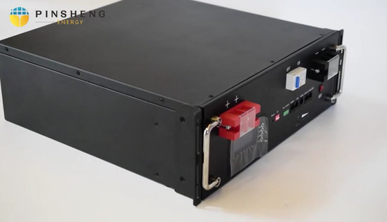 48V/51.2v 100Ah Moutain Rack LiFePO4 Battery Pack For Business Solar Project