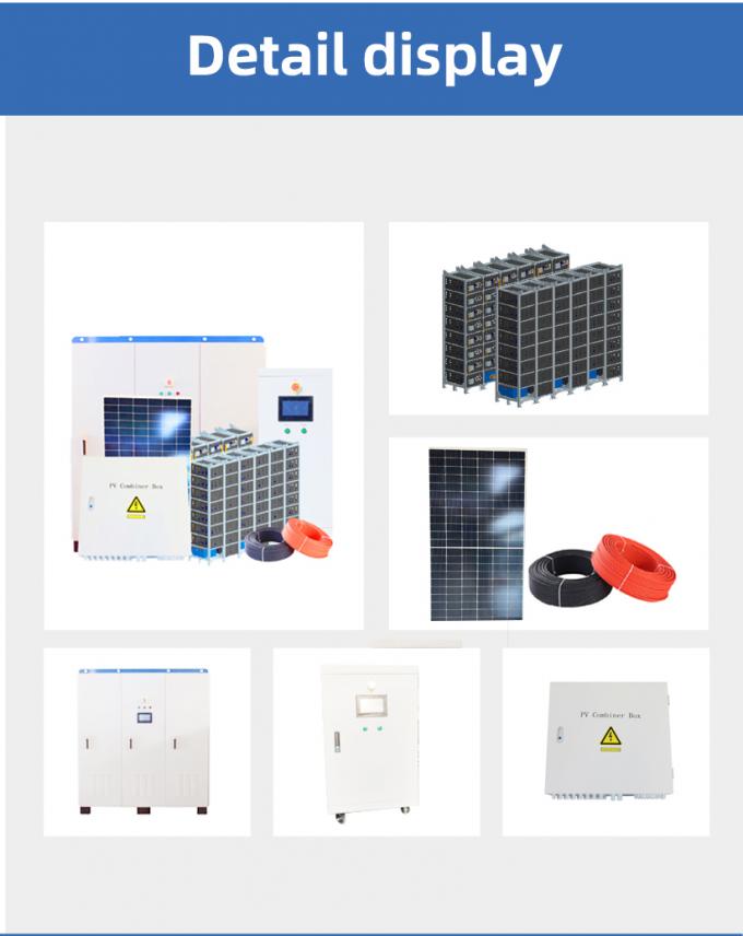 PINSHENG Li-Ion Battery Pack BESS 500KWH 1MWH 2MWH Energy Storage System